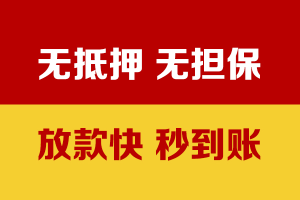 成都快速小额信用贷款